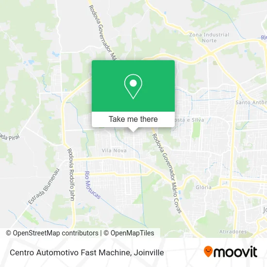 Centro Automotivo Fast Machine map