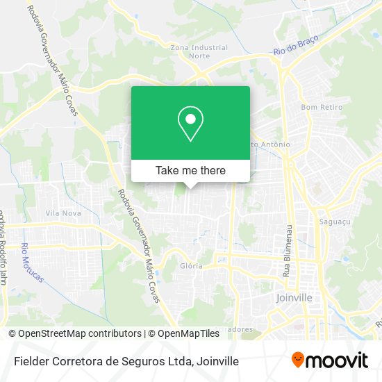 Fielder Corretora de Seguros Ltda map