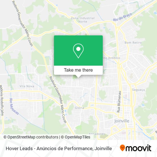 Mapa Hover Leads - Anúncios de Performance