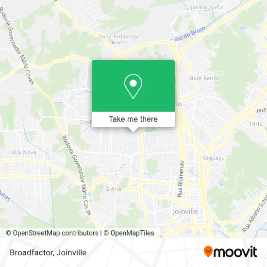 Broadfactor map