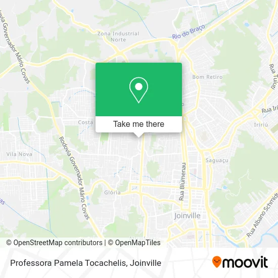Professora Pamela Tocachelis map