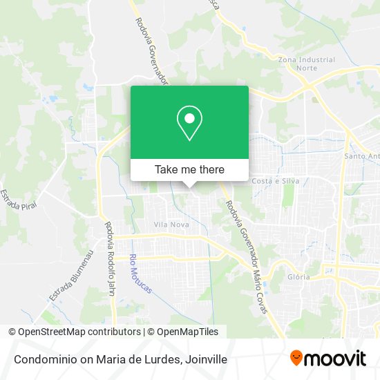 Condominio on Maria de Lurdes map