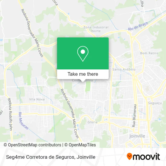 Seg4me Corretora de Seguros map