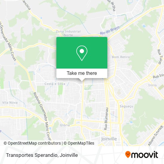 Transportes Sperandio map