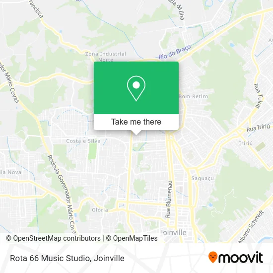 Rota 66 Music Studio map