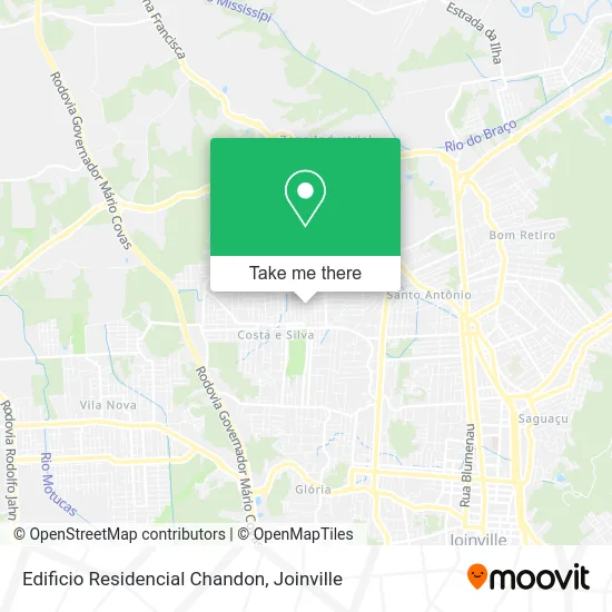 Edificio Residencial Chandon map