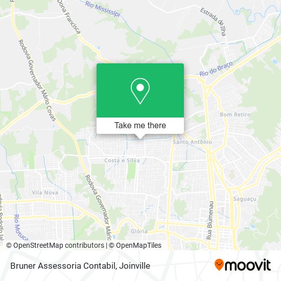 Bruner Assessoria Contabil map