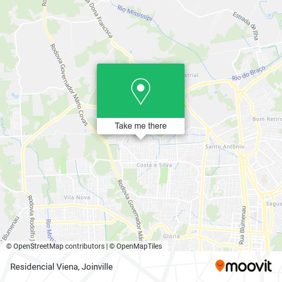 Mapa Residencial Viena