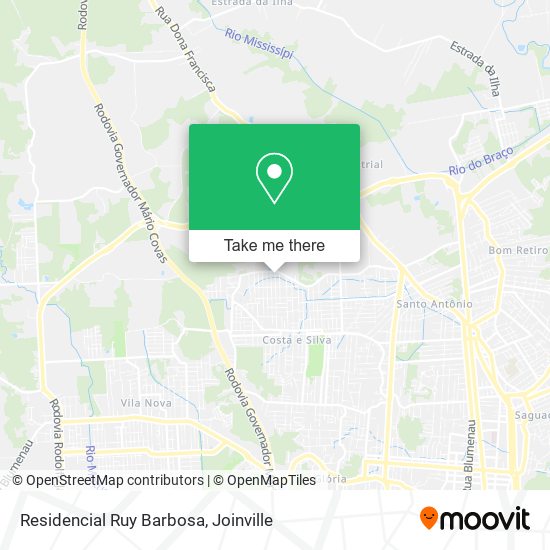 Residencial Ruy Barbosa map