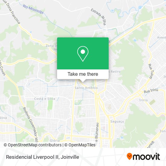 Residencial Liverpool II map