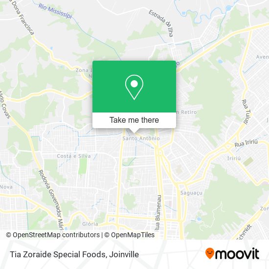 Tia Zoraide Special Foods map