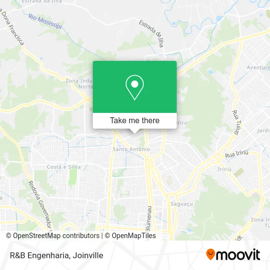 R&B Engenharia map