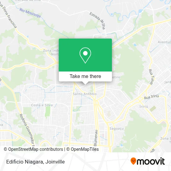 Edificio Niagara map