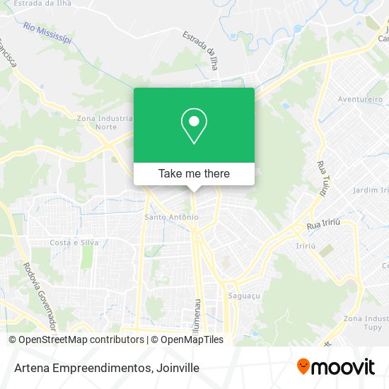 Artena Empreendimentos map