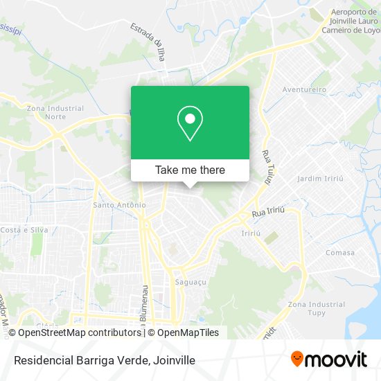 Residencial Barriga Verde map