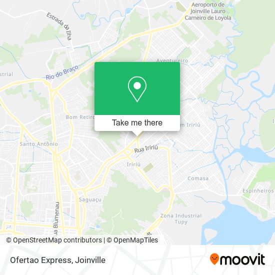 Ofertao Express map