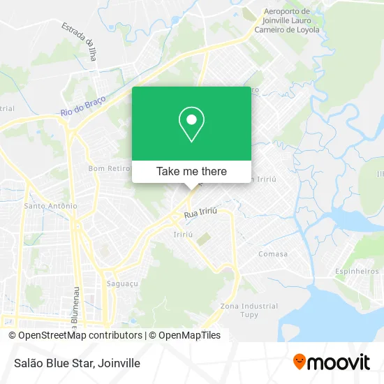 Salão Blue Star map