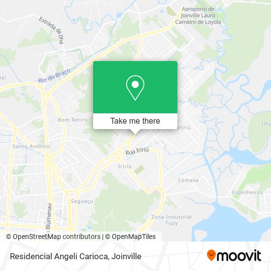 Residencial Angeli Carioca map