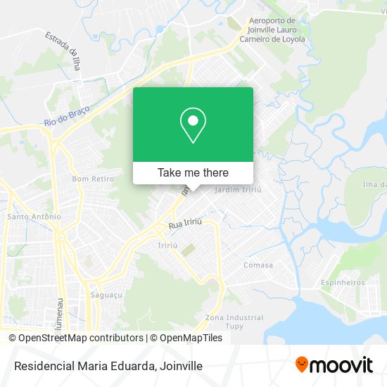 Mapa Residencial Maria Eduarda