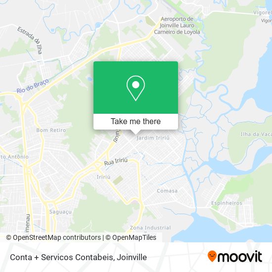 Mapa Conta + Servicos Contabeis