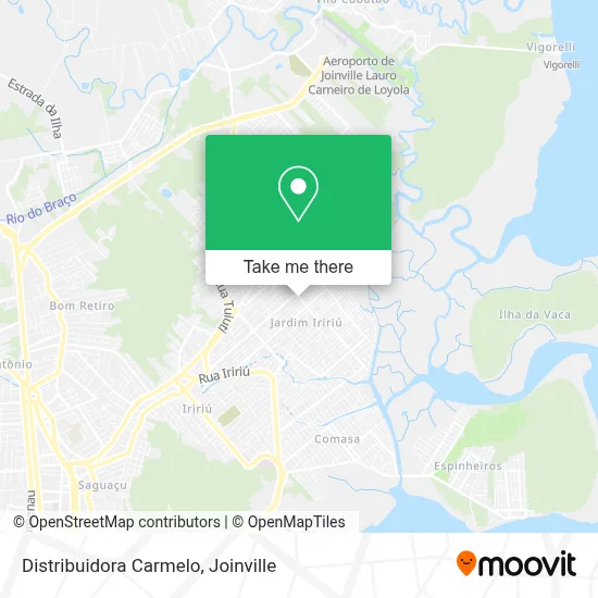 Distribuidora Carmelo map