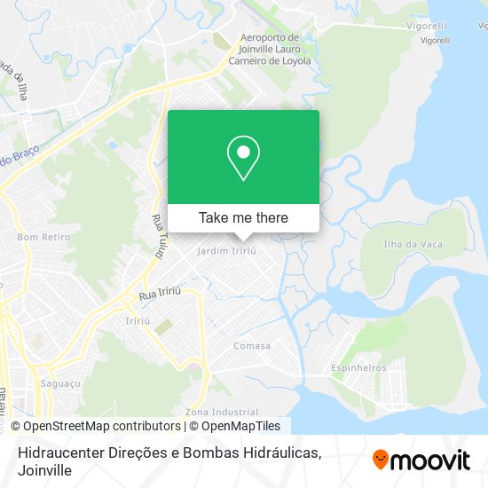 Hidraucenter Direções e Bombas Hidráulicas map