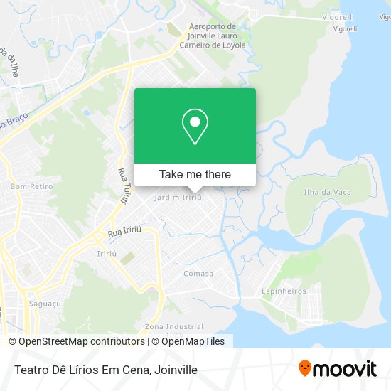 Teatro Dê Lírios Em Cena map