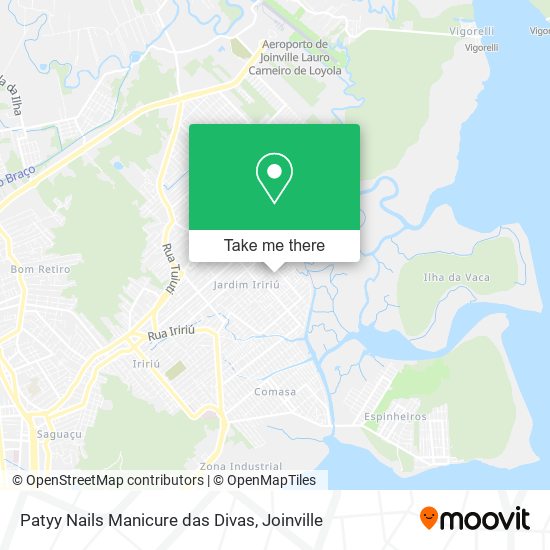 Patyy Nails Manicure das Divas map