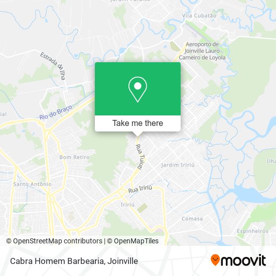 Cabra Homem Barbearia map