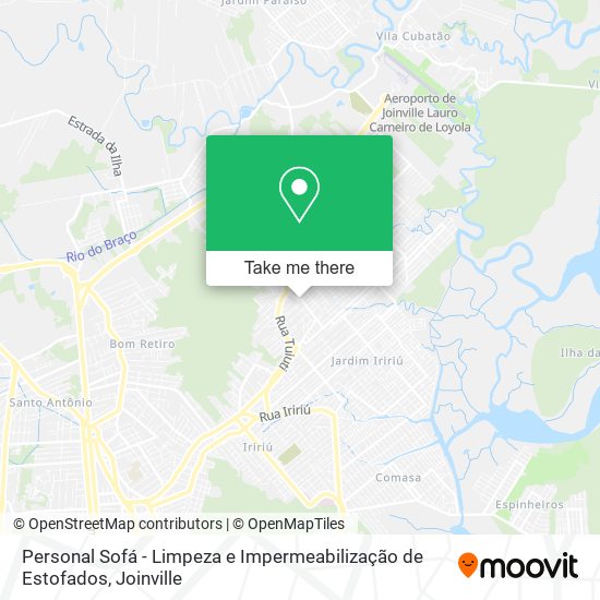 Personal Sofá - Limpeza e Impermeabilização de Estofados map