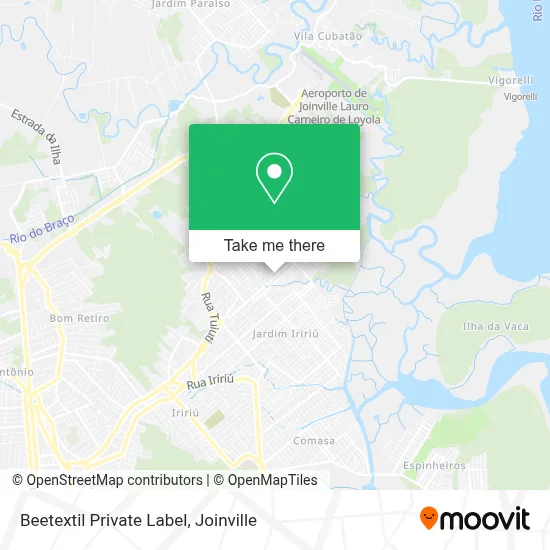 Beetextil Private Label map