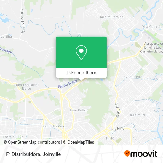 Fr Distribuidora map