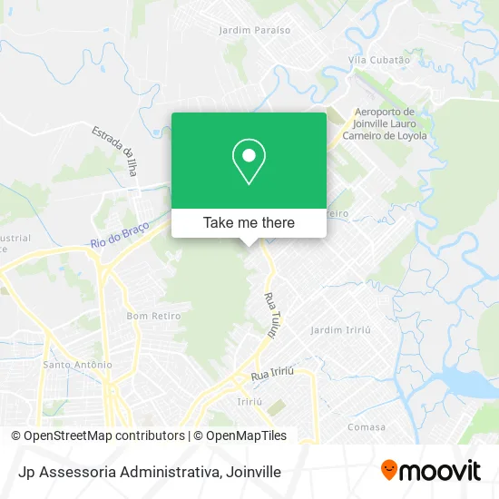 Jp Assessoria Administrativa map