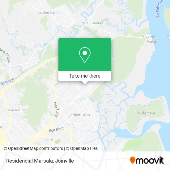 Residencial Marsala map