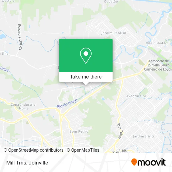 Mill Tms map