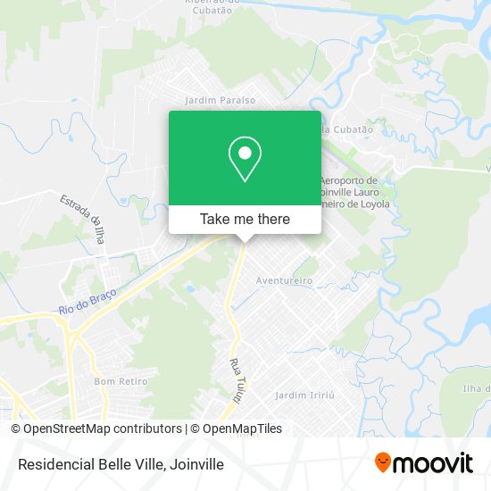 Residencial Belle Ville map