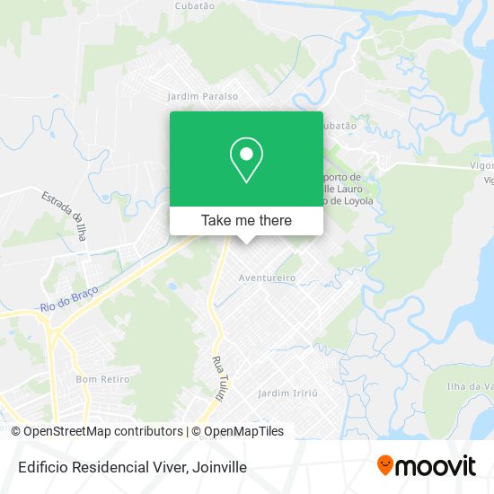 Edificio Residencial Viver map