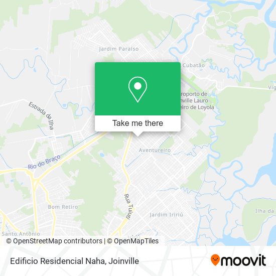Edificio Residencial Naha map