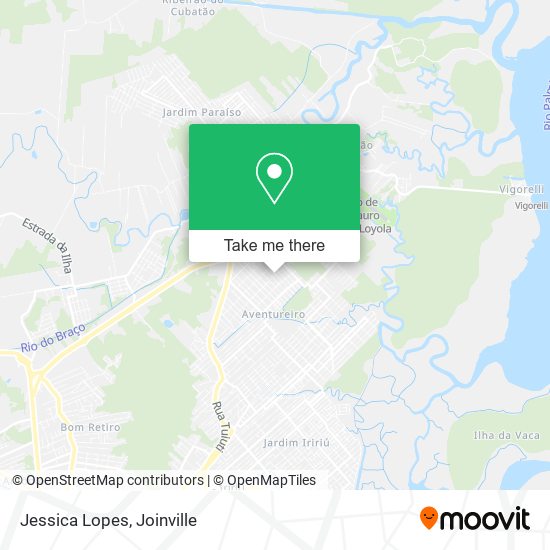 Jessica Lopes map