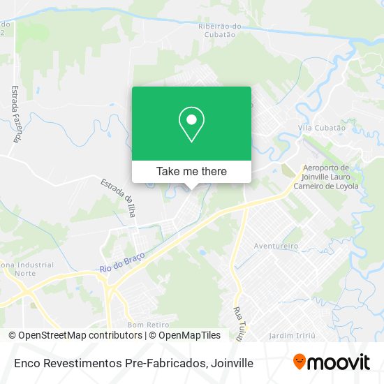 Enco Revestimentos Pre-Fabricados map