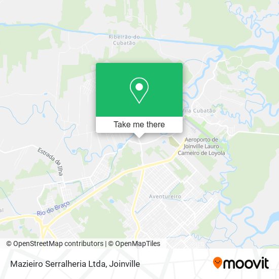 Mazieiro Serralheria Ltda map