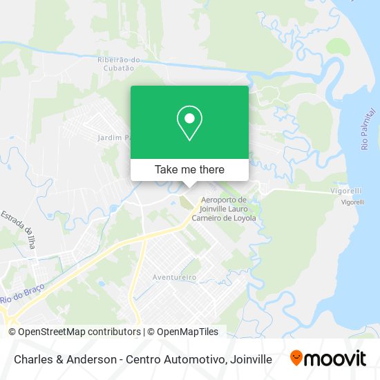 Charles & Anderson - Centro Automotivo map