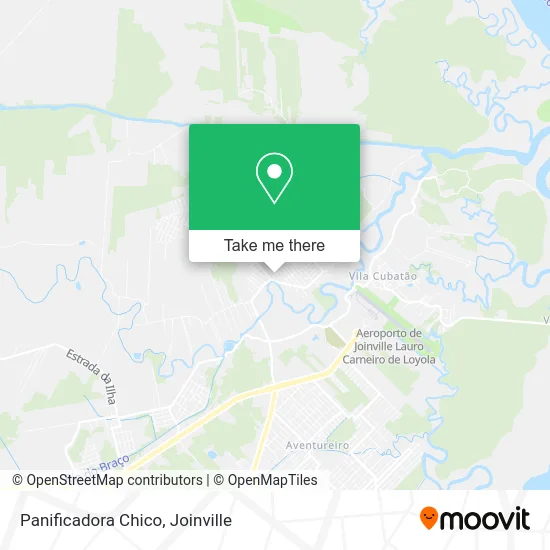 Panificadora Chico map