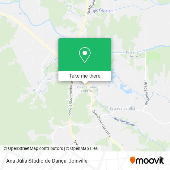Ana Júlia Studio de Dança map