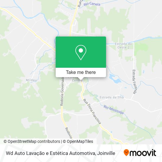 Wd Auto Lavação e Estética Automotiva map