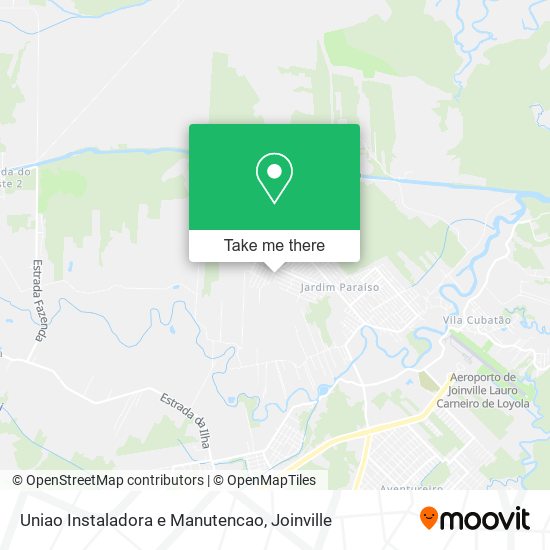 Uniao Instaladora e Manutencao map
