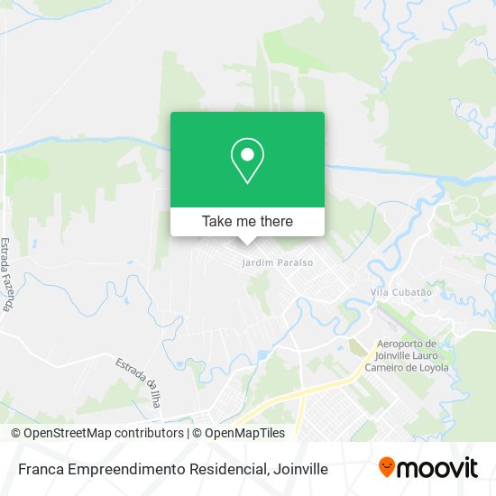 Franca Empreendimento Residencial map