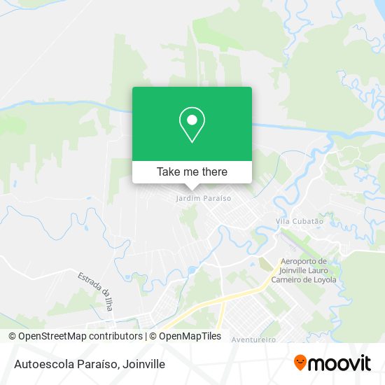 Autoescola Paraíso map