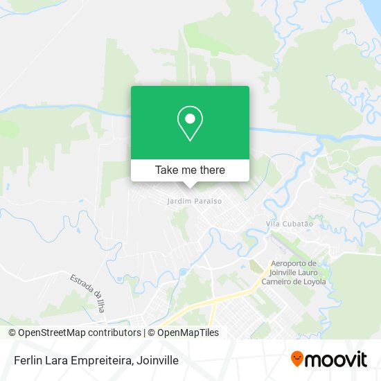 Ferlin Lara Empreiteira map
