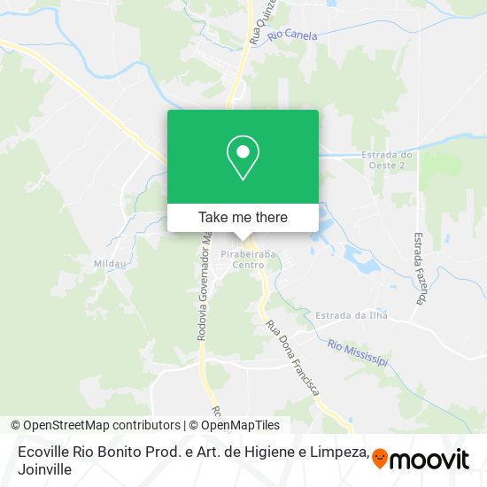 Ecoville Rio Bonito Prod. e Art. de Higiene e Limpeza map